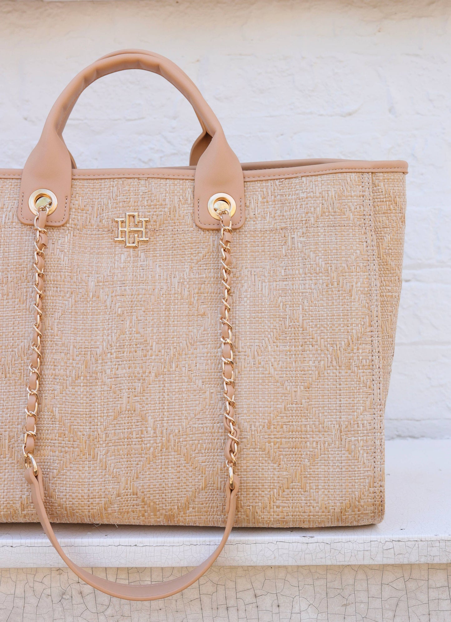 Melissa Tote Bag - Natural Tan