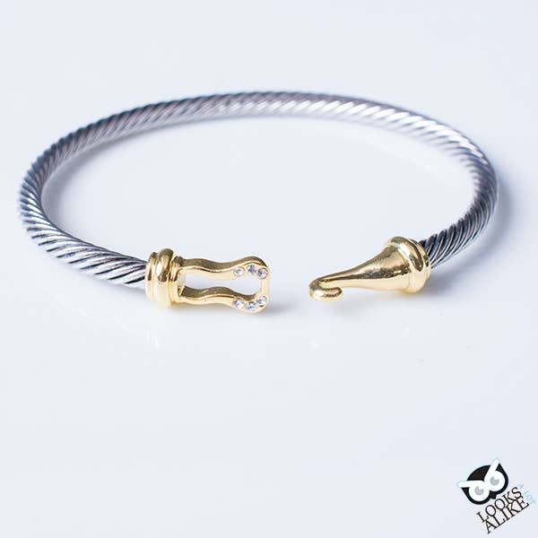 Golden Hook Bangle