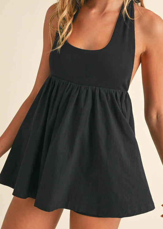 Halsey Babydoll Romper