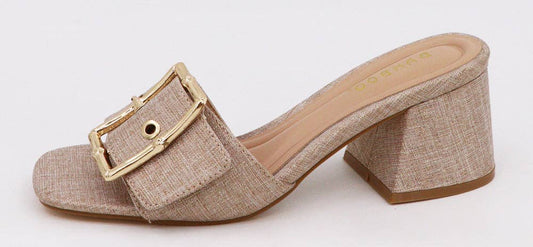 Claire Bamboo Heel