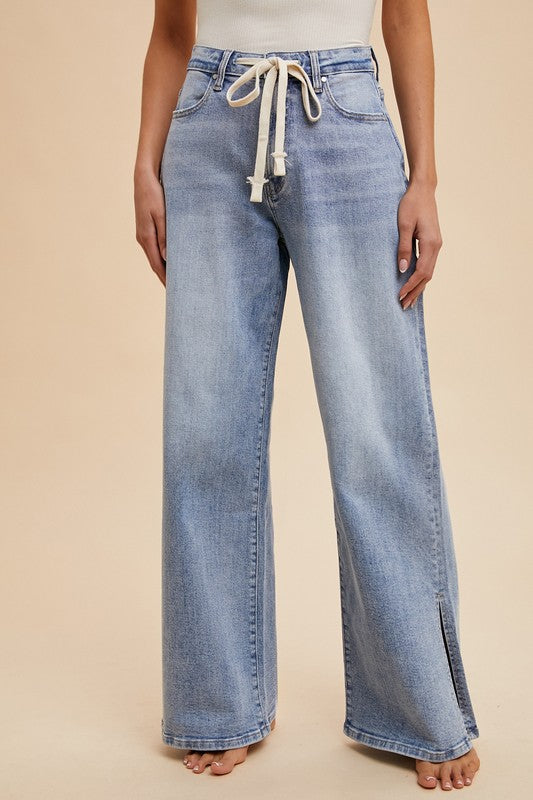 Stevie Drawstring Jeans