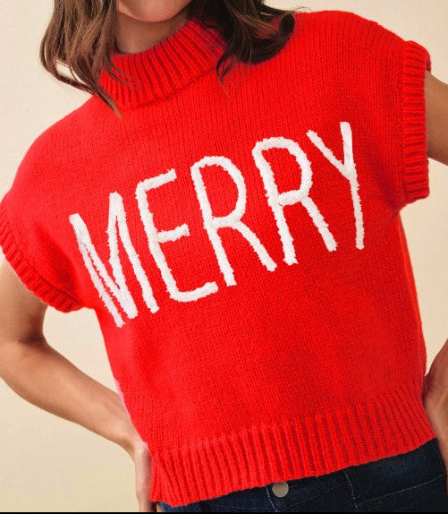 Merrie Mock Neck Sweater