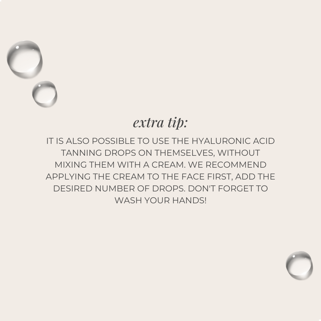 Self Tanning Drops For Face & Body | with Hyaluronic Acid