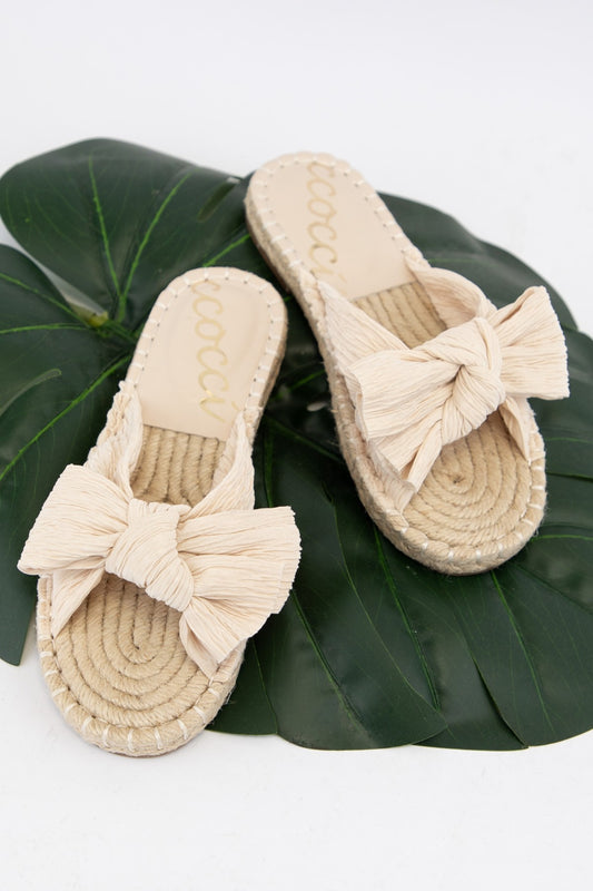 Elle Espadrilles Slides