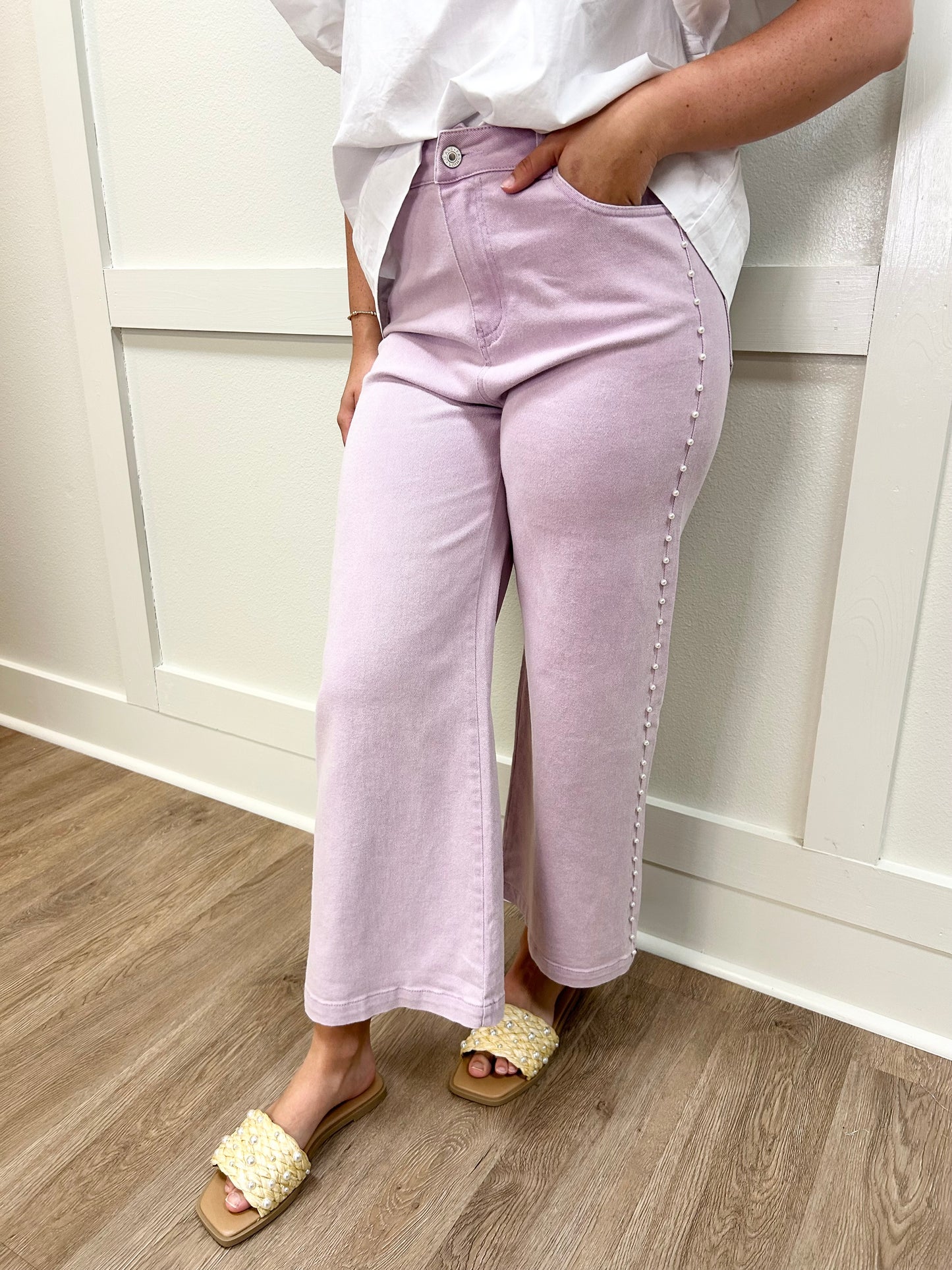 Kaylin Jeans- Lavender