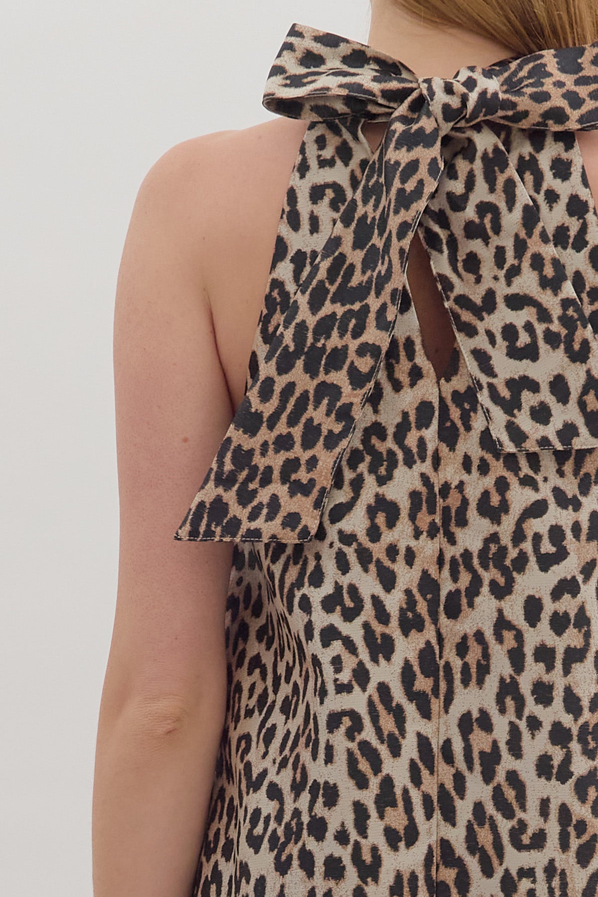 Devereaux Dress-Leopard