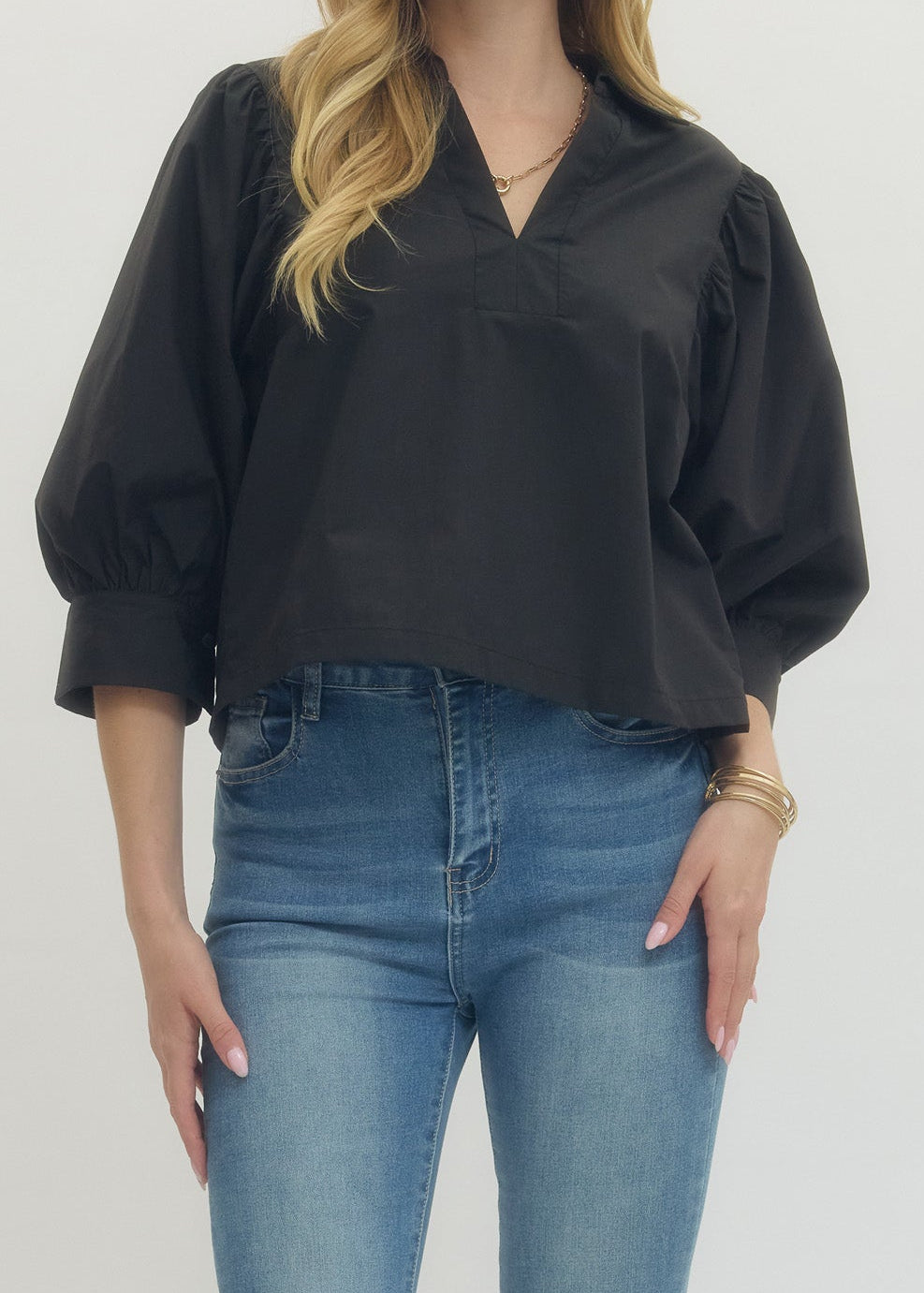 Merrill Top-Black