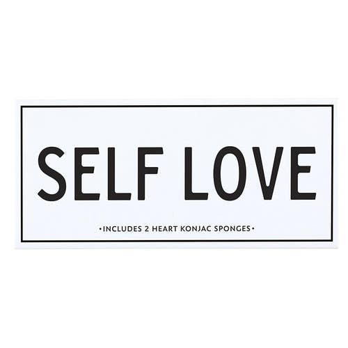 Heart Konjac Sponge - Self Love Box