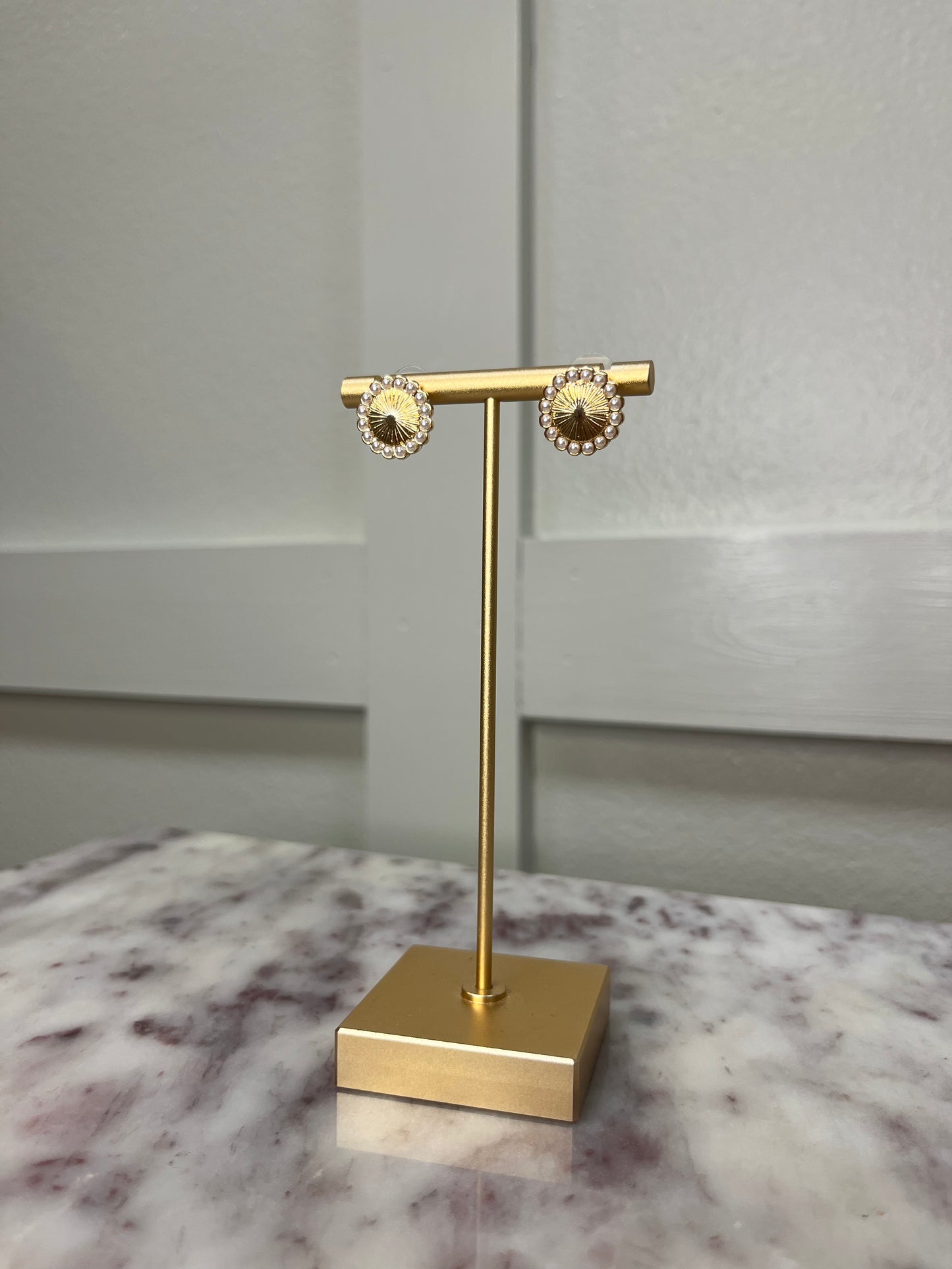 Roker Stud Earring Gold