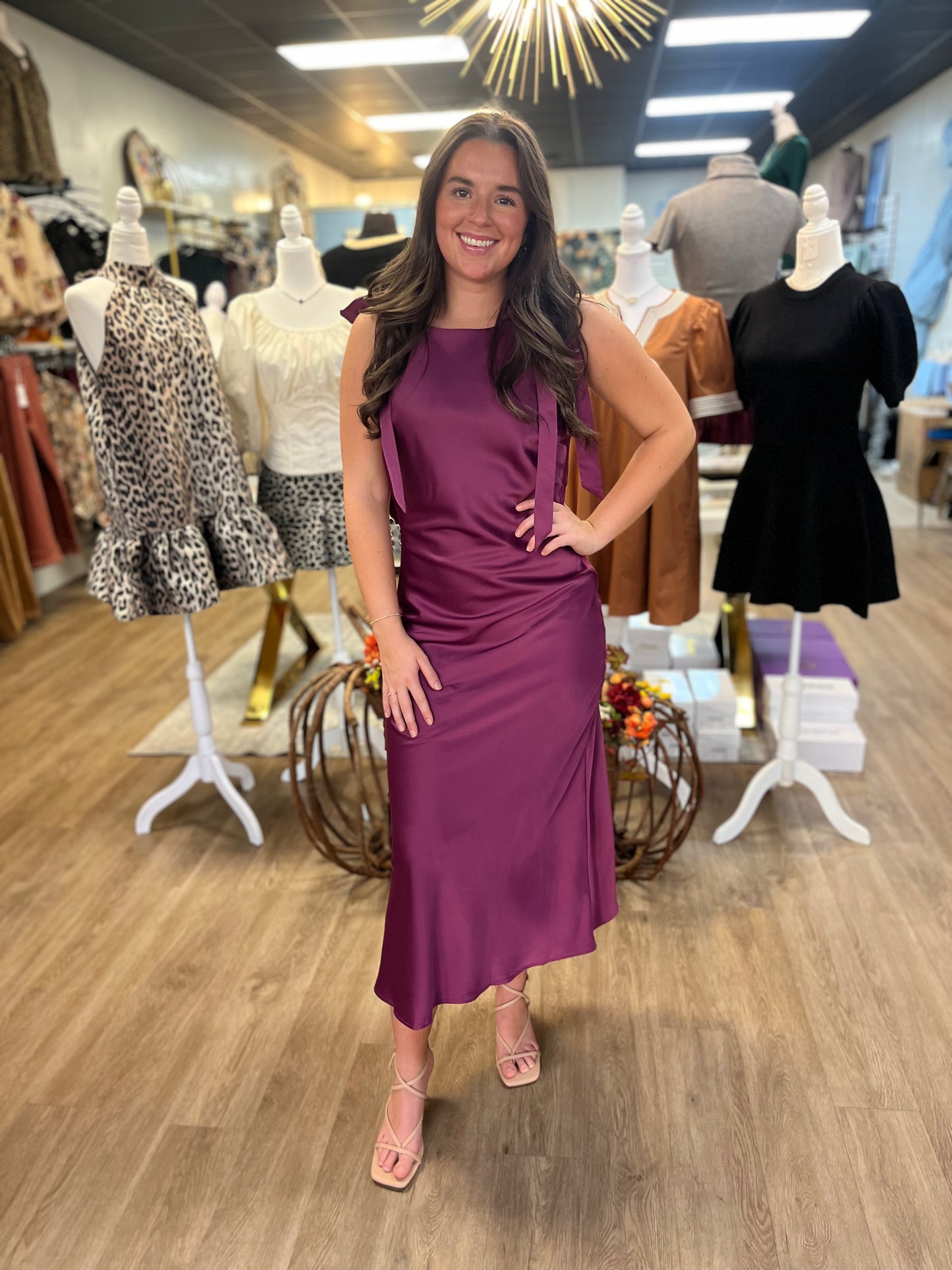 Wicked Dress - Eggplant