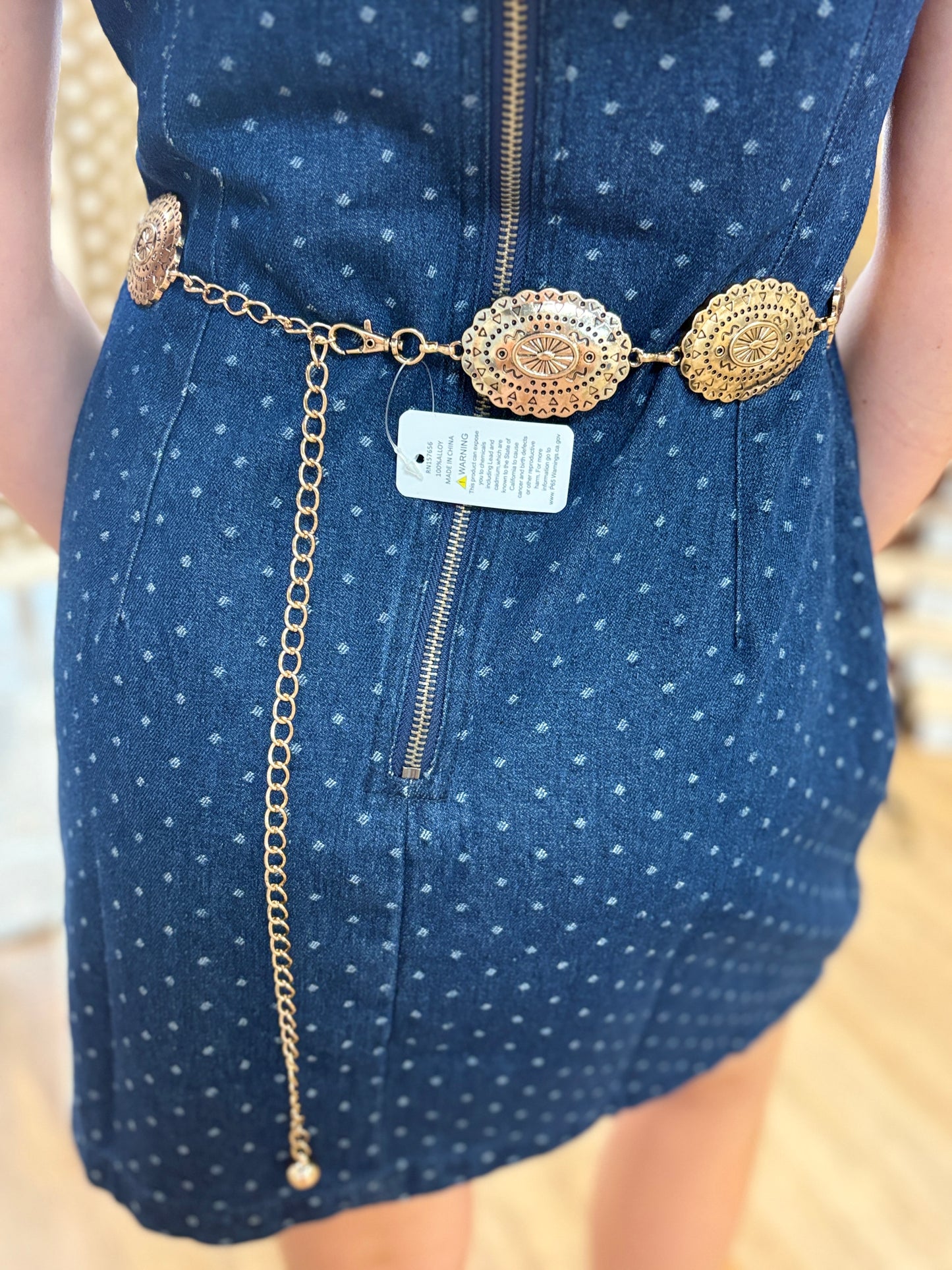 Medallion Chain Belt