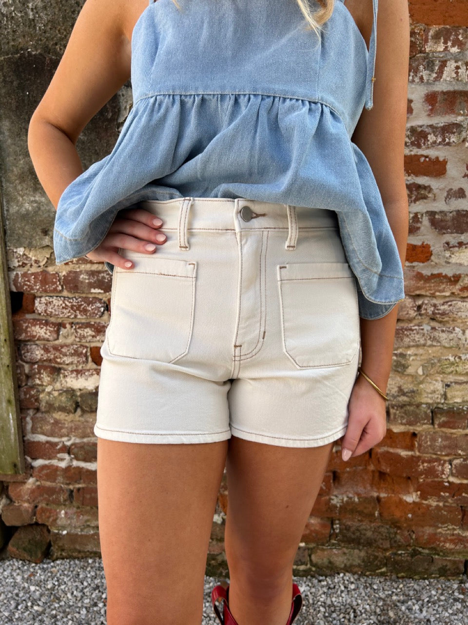 Briar Shorts - Beige