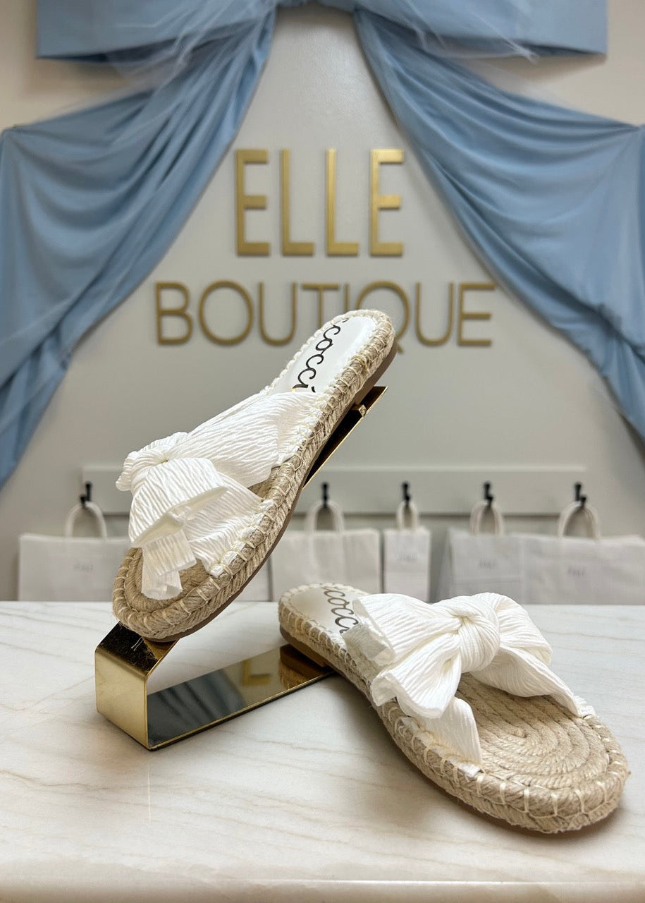 Elle Espadrilles Slides