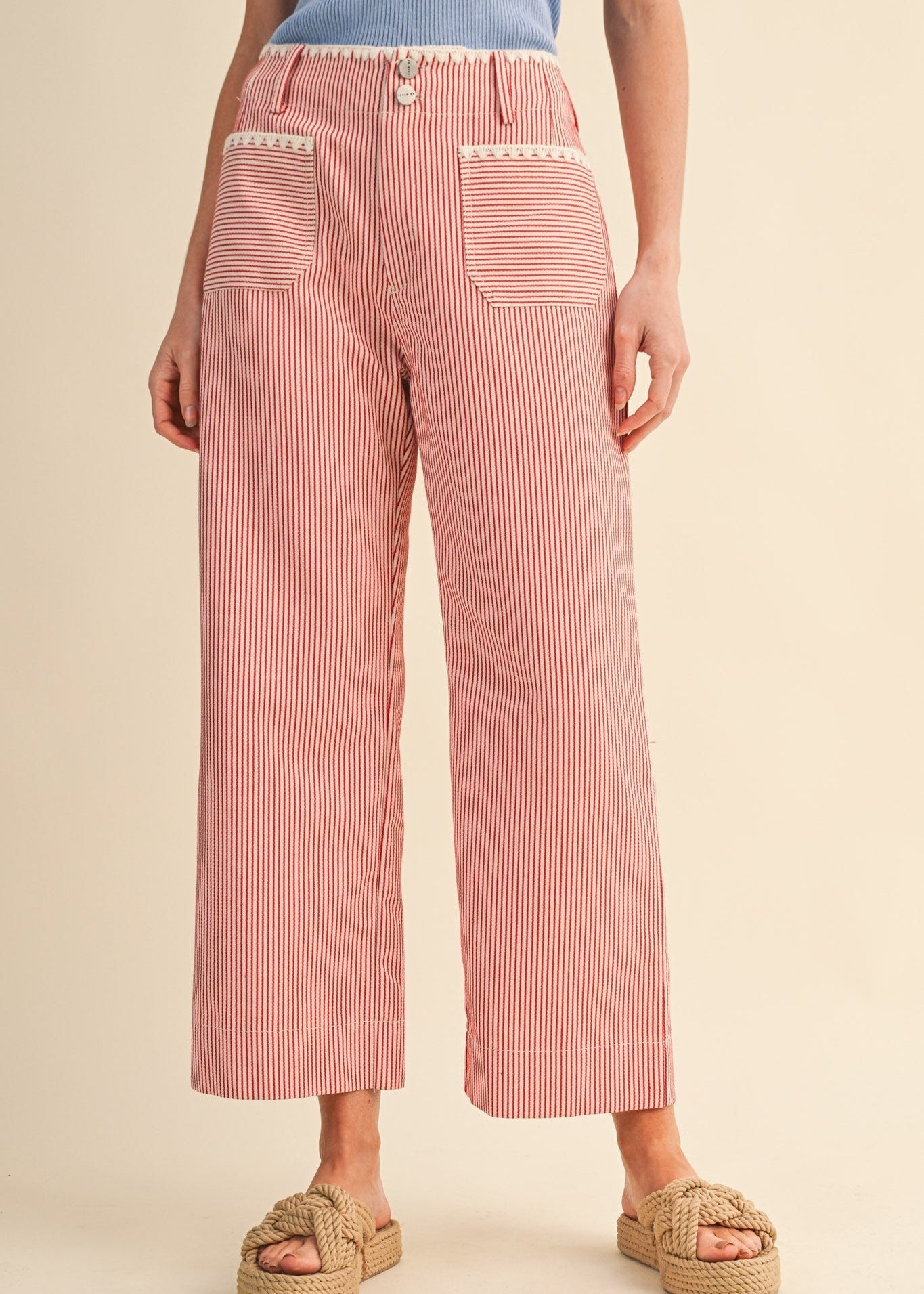 Firecracker Front Porch Pants - ElleBoutiqueZachary