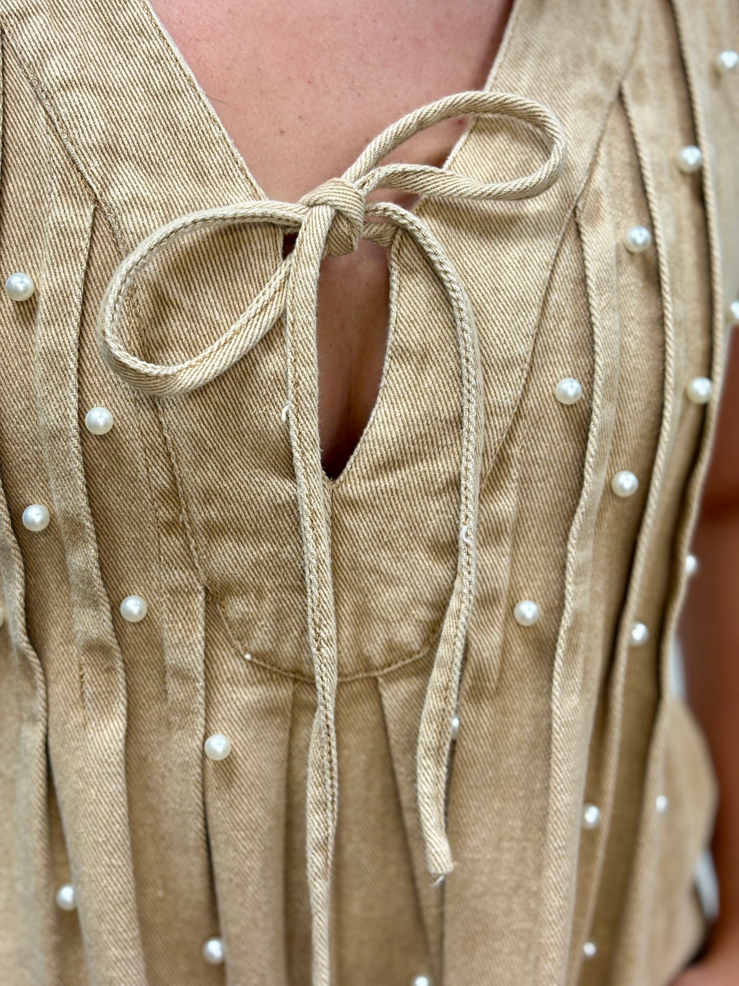 Nova Romper - Tan