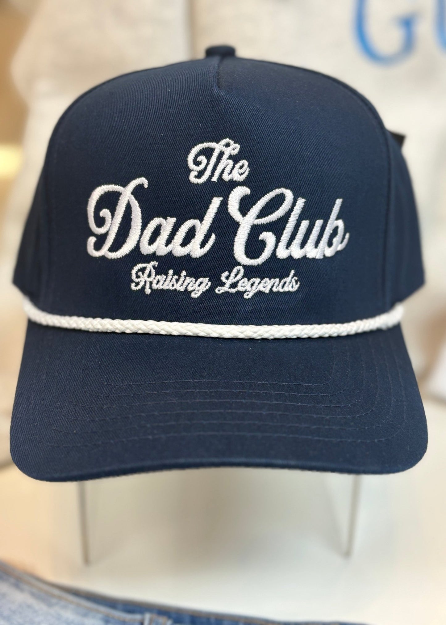 The Dad Club – Raising Legends Navy Trucker Hat - ElleBoutiqueZachary