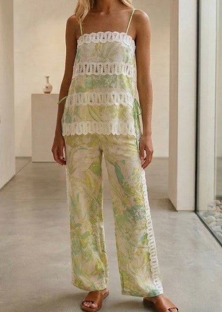Tropical Lace Two - Piece Set - ElleBoutiqueZachary