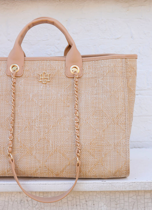 Melissa Tote Bag Natural Tan