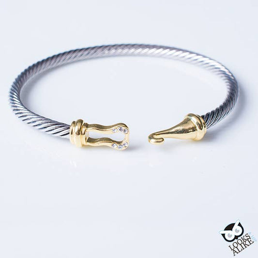 Golden Hook Bangle