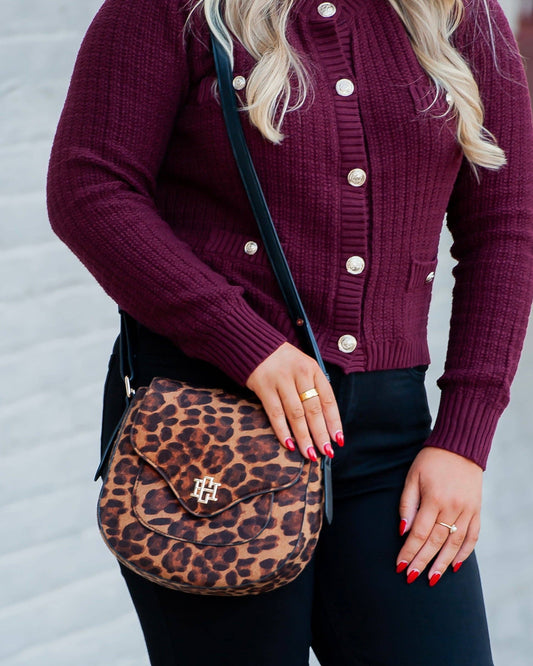 Sasha Handbag Spotted Saddle: Default