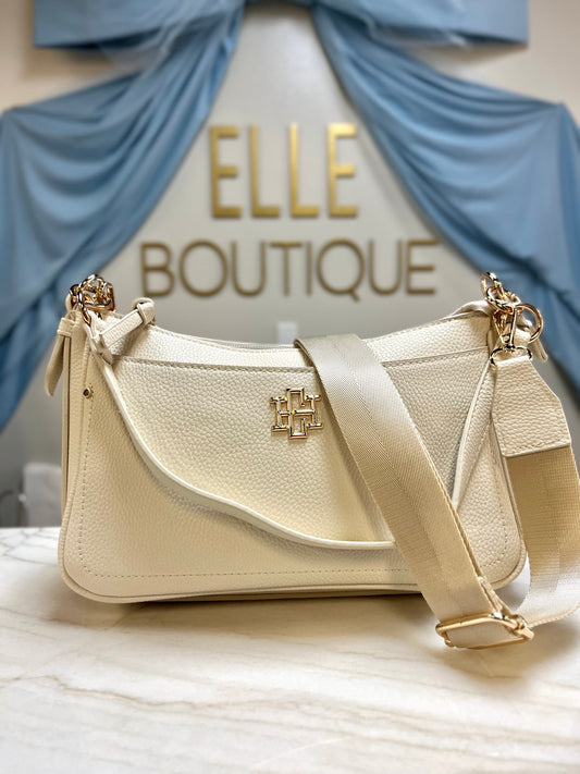 Paxton Crossbody with Pockets Cream