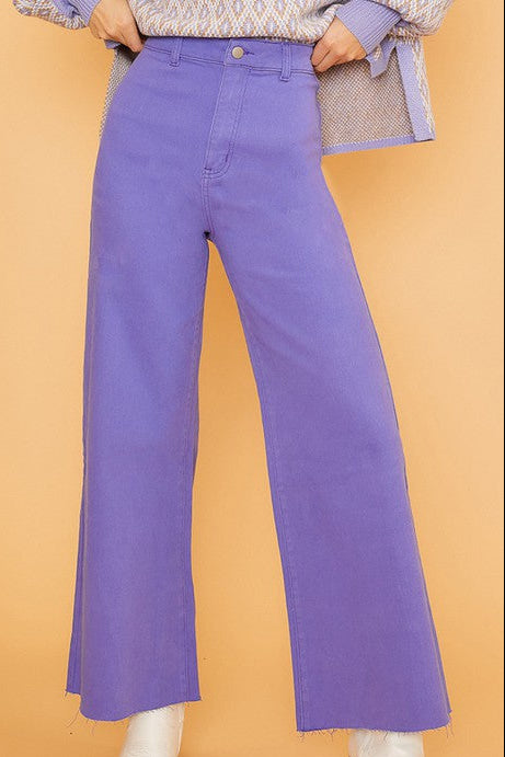 Purple Jeans-High Rise