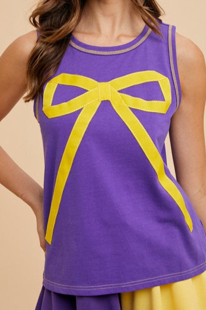 Bow Twist - Sleeveless Tank