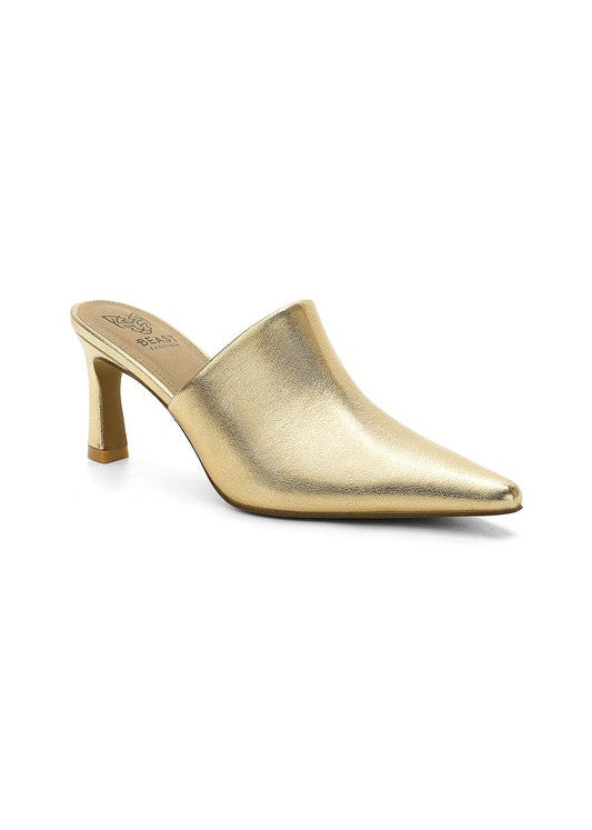 Abbie Mule-Gold