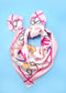 Pink Bow Scarf