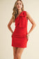 Sutton Dress - Red