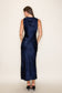 Midnight Sky - Navy Midi Dress