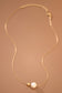 Pearl & Gold Bead Necklace