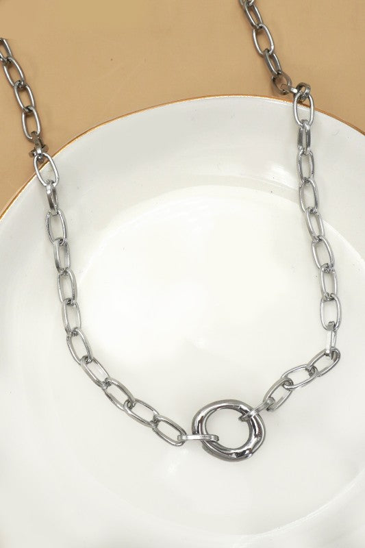 Oval Link Necklace