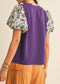 Mardi Floral Sleeve Top