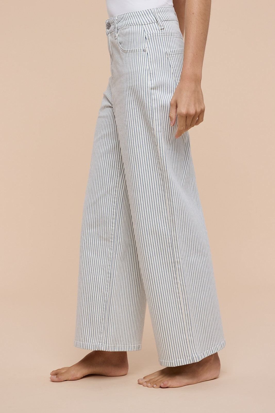 Preppy Stripe - Pinstripe Jeans