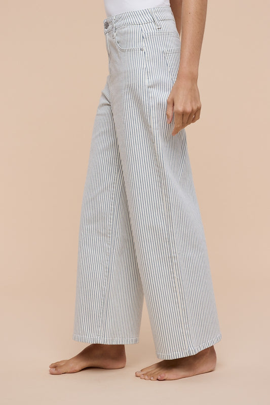 Preppy Stripe - Pinstripe Jeans