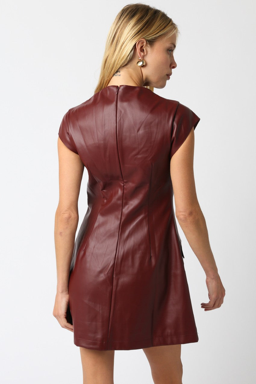 Laramie Dress - Leather