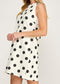 Classic Charm - Bow Back Polka Dot Dress