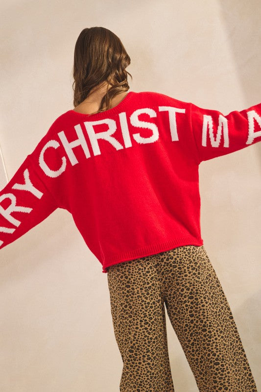 Christmas Mode Swtr-Red