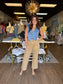 Carmela Jeans - Camel Mineral Wash