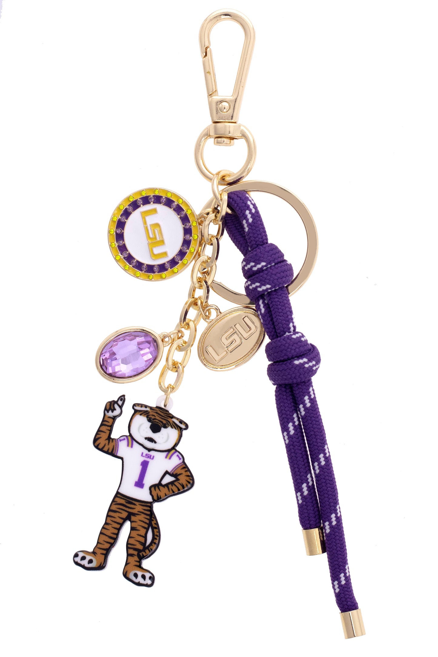 Mike the Tiger Bag Charm