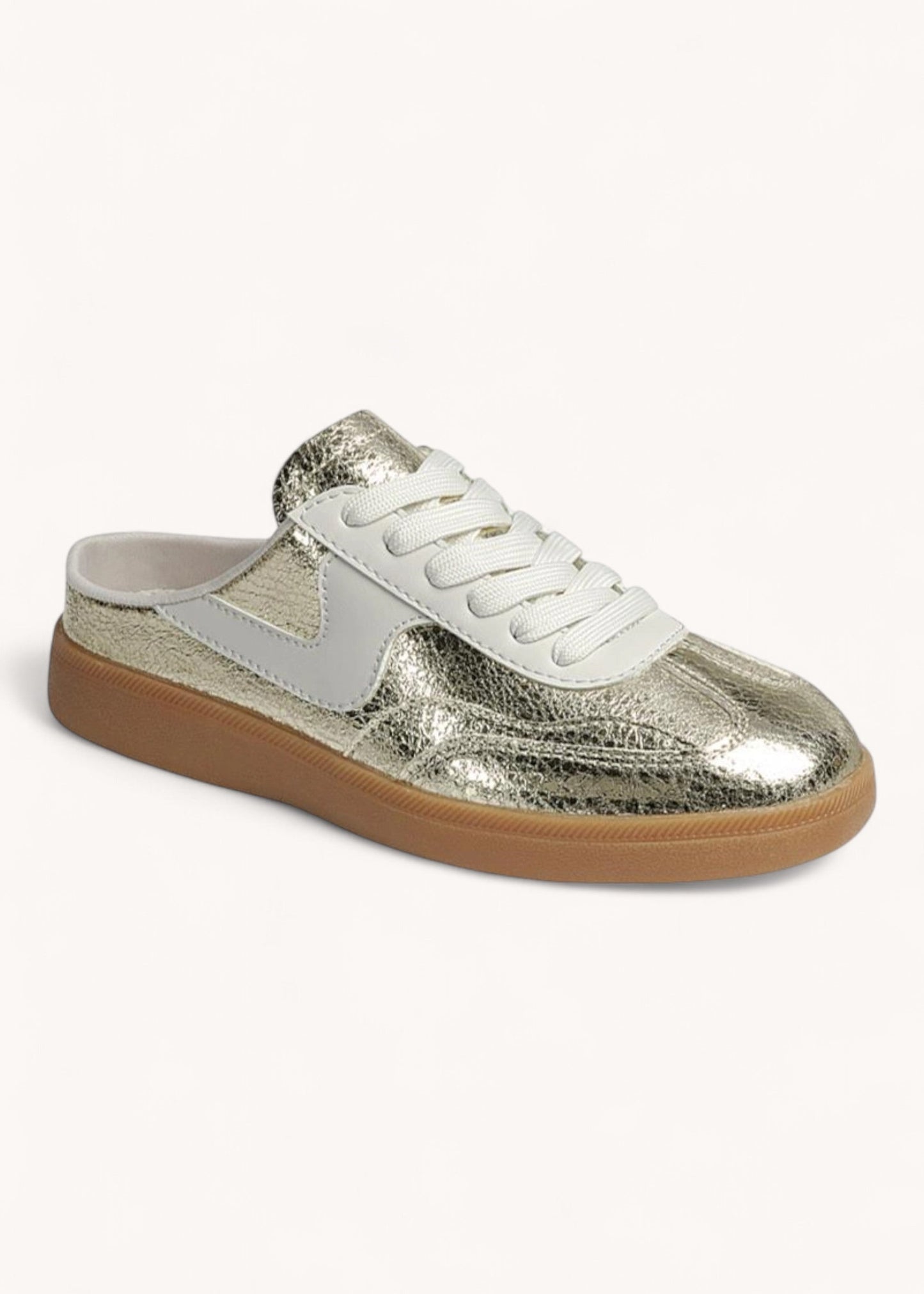 Golden Slide Sneaker