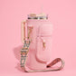 Tumbler Carrier Holder  Bag: Light,Pink