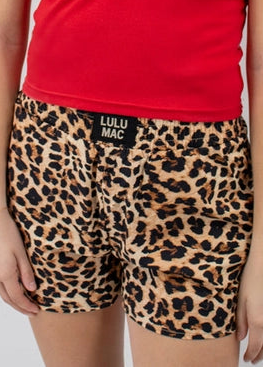 LULU MAC Leopard Shorts