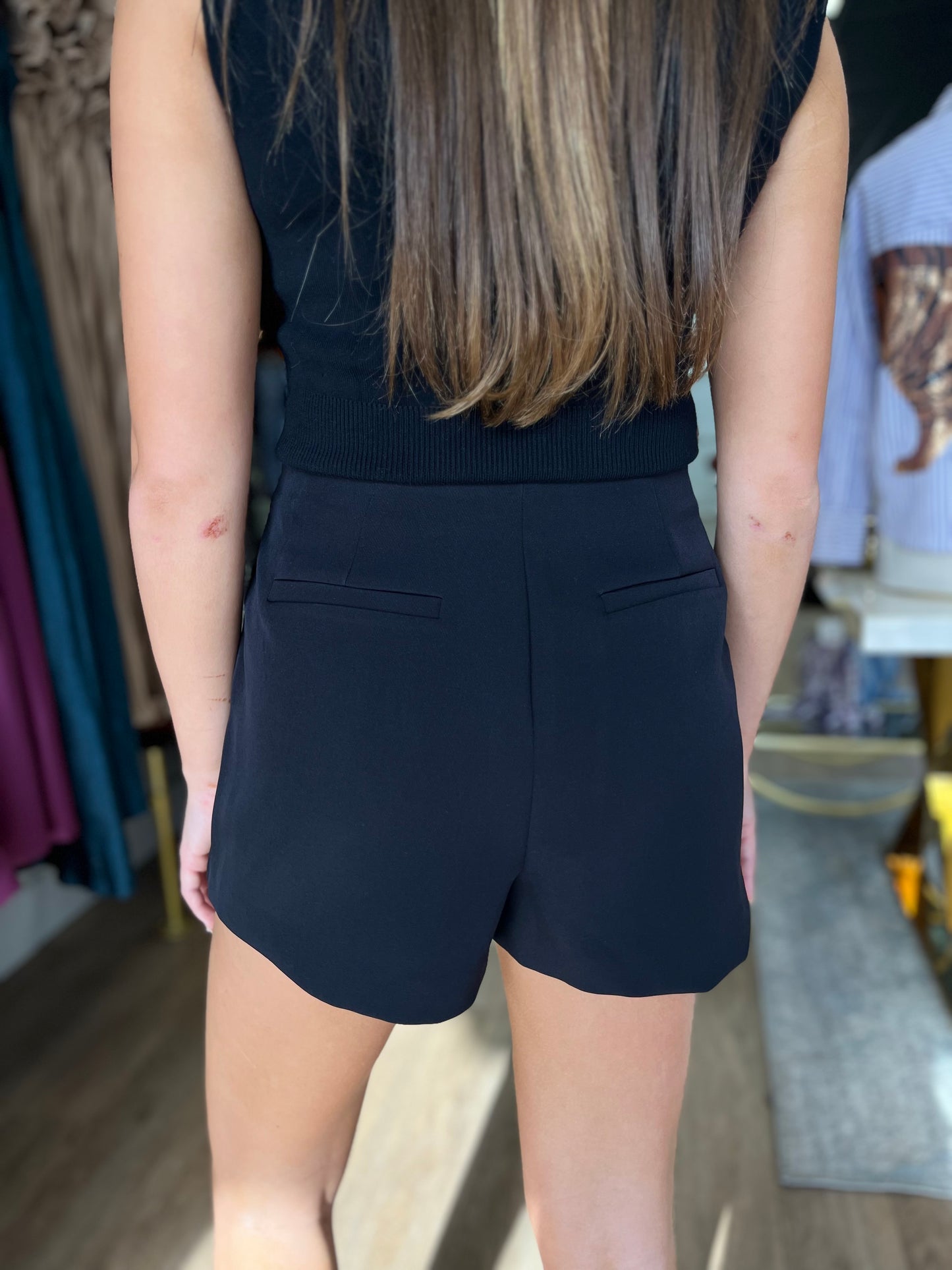 Nina Skort - Black Dress Skort