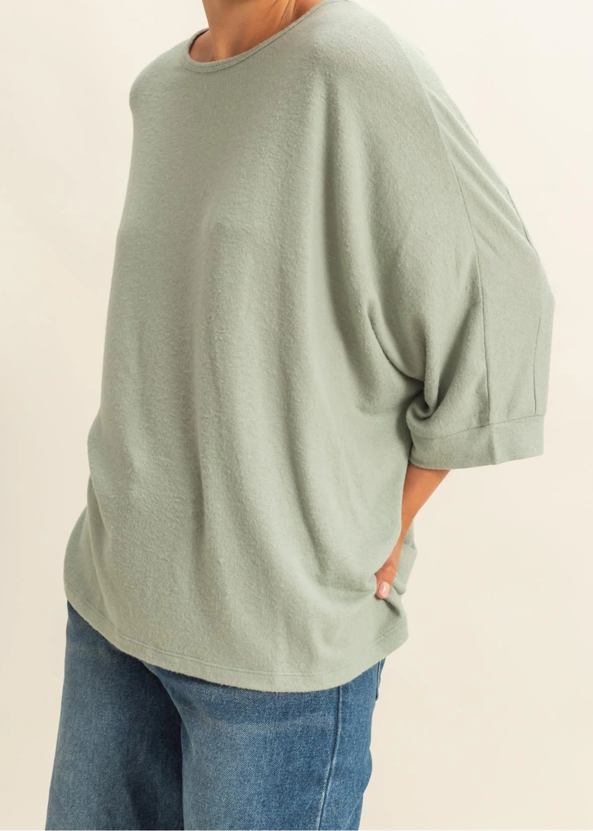 Melissa Top-Sage Green