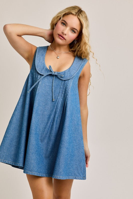 Denim Mini Dress