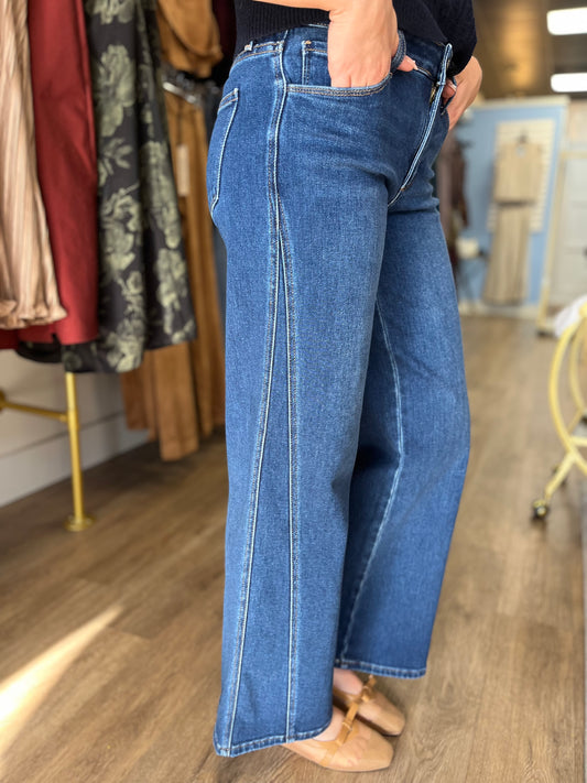 Harper Wide Leg - Seamed Side Panel