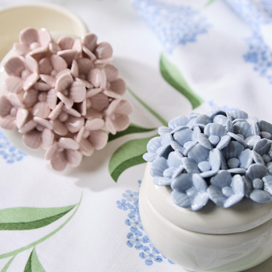 Hydrangea Trinket Jewelry Box