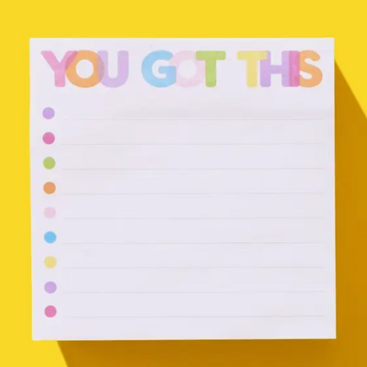 You Got This Sticky Notes